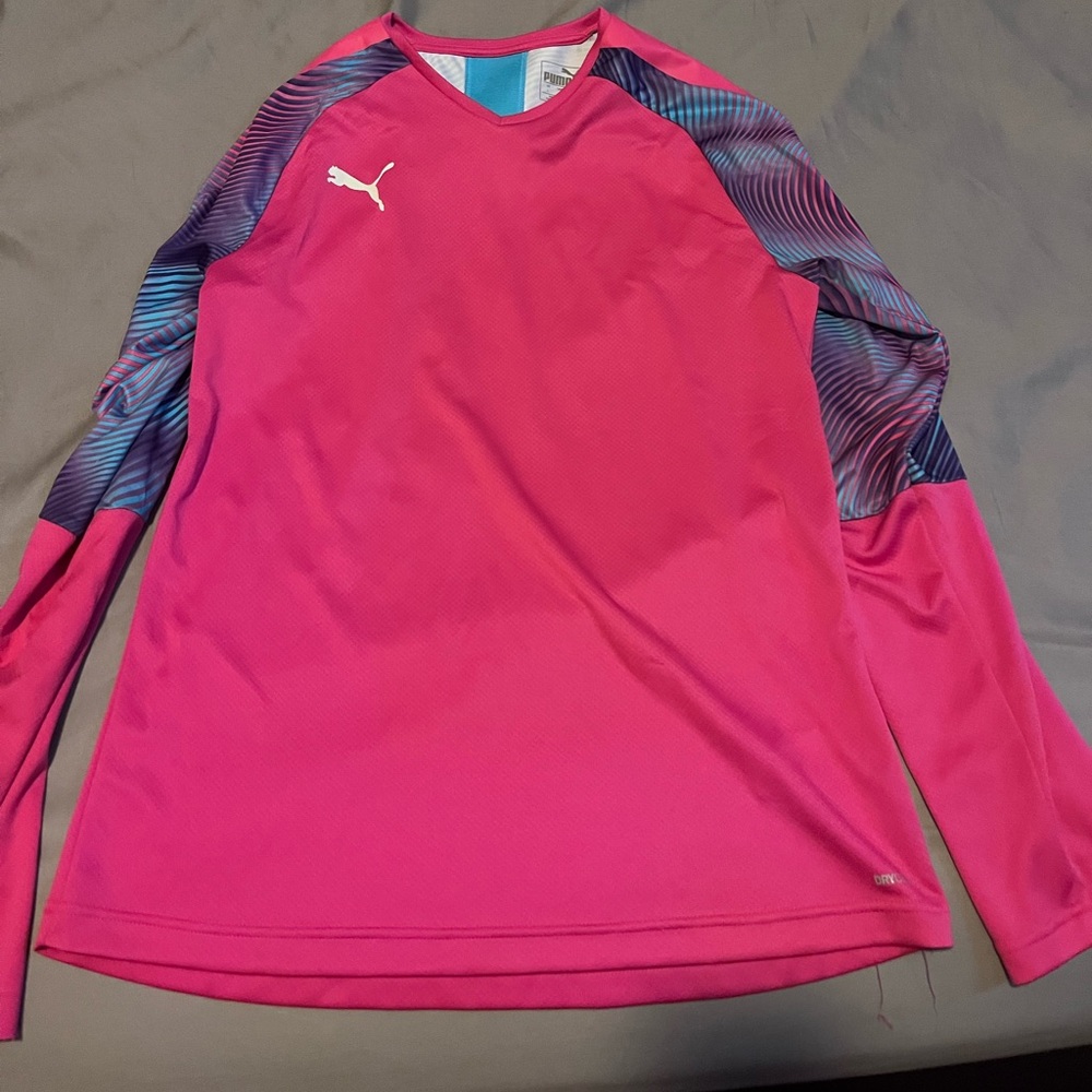 Puma CUP Goalkeeper Jersey Pink Size Men’s Large